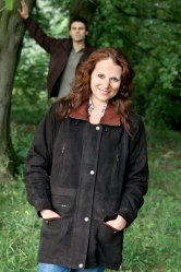 Ladies Leather Car Coat