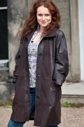 Ladies Nappa/Nubuck Trench Coat