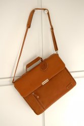 Stylish Leather Briefcase.