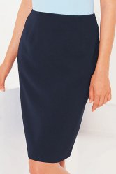 Trento Straight Suit Skirt