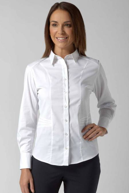 Ladies Work Shirts | Short Sleeve Blouses | LucyAlice